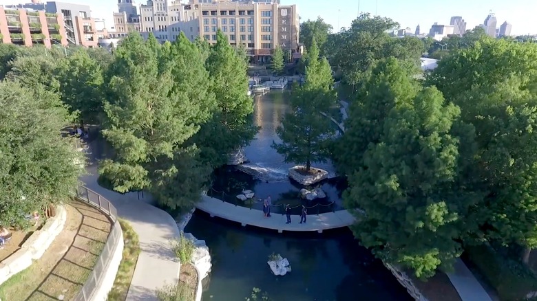 San Antonio's Quieter River Walk Section Is A Scenic Urban Park Full Of Pedestrian Trails Past Noted Landmarks