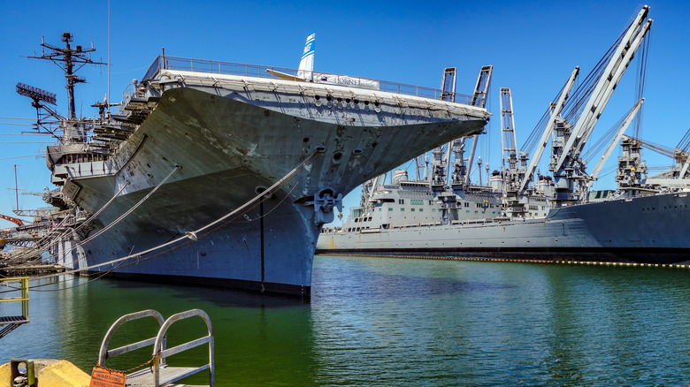 The USS Hornet Museum in Alameda, California on the former Alameda Naval Base