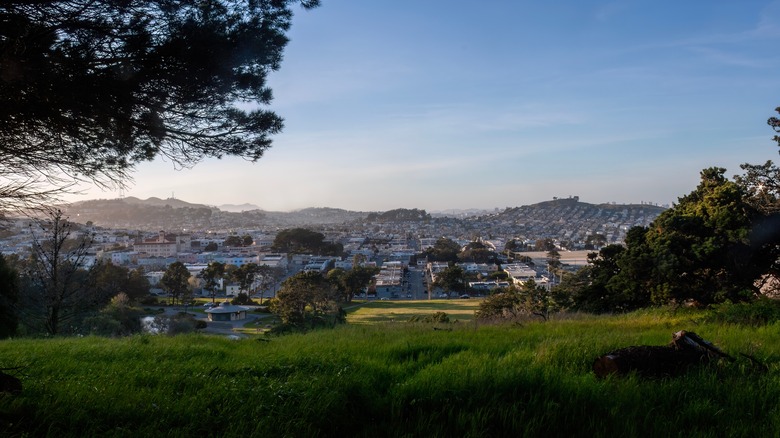 Viewpoint in McLaren Park, San Francisco