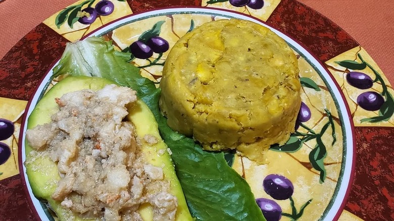 mofongo and stuffed avocado from Cafe el Punto