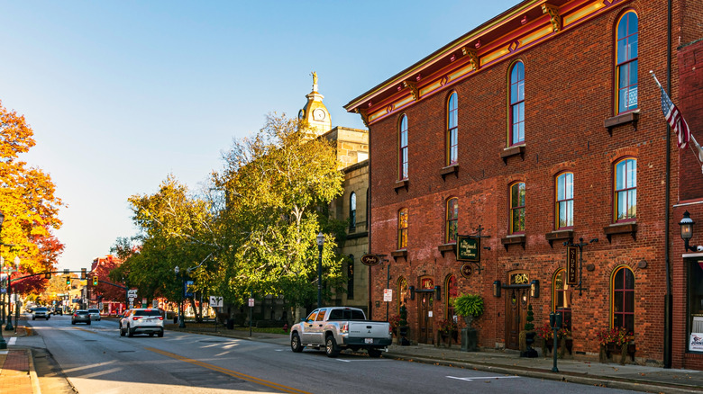 Buildings in Lisbon, Ohio