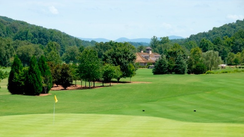 A northern Georgia golf course during the day