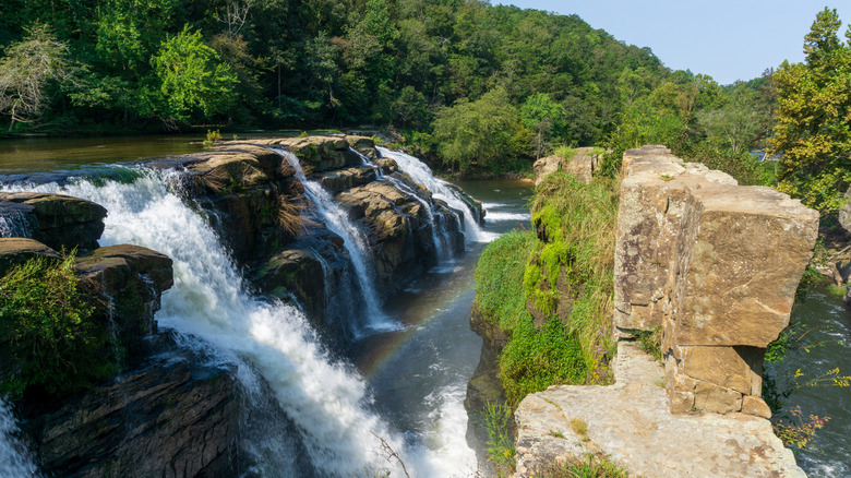 High Falls Park near Geraldine, Alabama