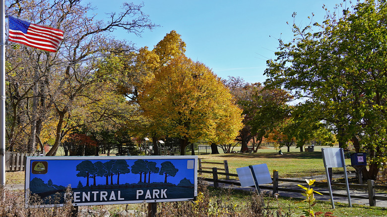 Central Park in Grayslake, Illinois