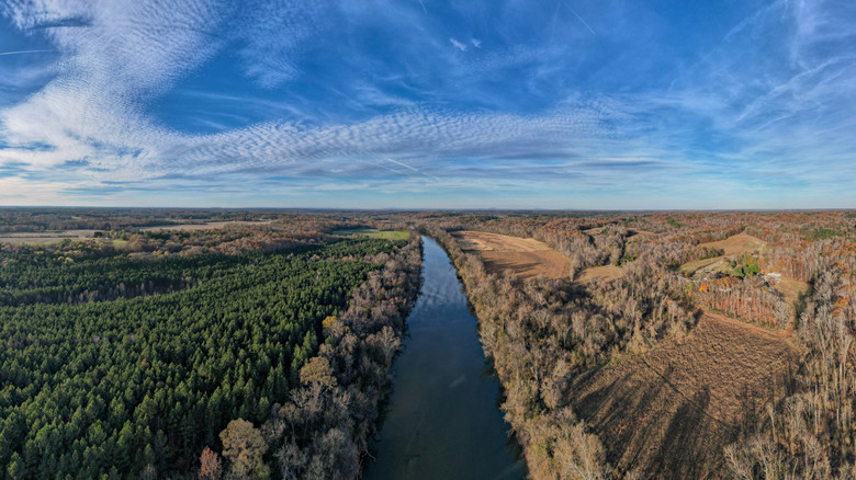 Yadkin River in North Carolina