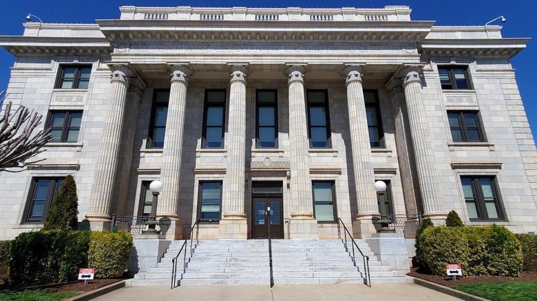 Alamance County Courthouse in downtown Graham, NC