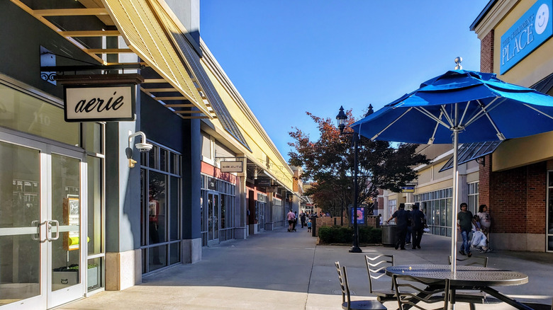 The Tanger Outlets in Mebane, North Carolina