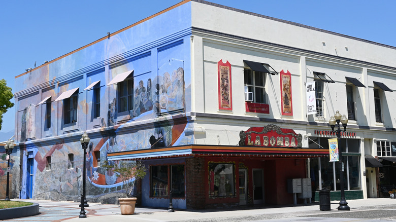 A building in Downtown Pomona's Arts Colony