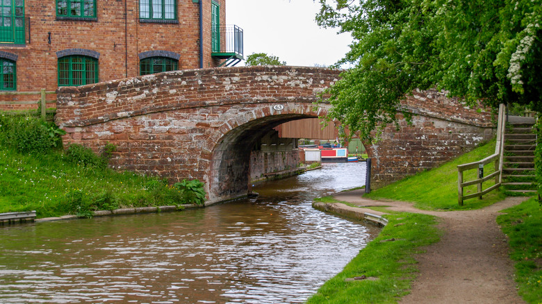 A bridge over the Shropshire Union Canal