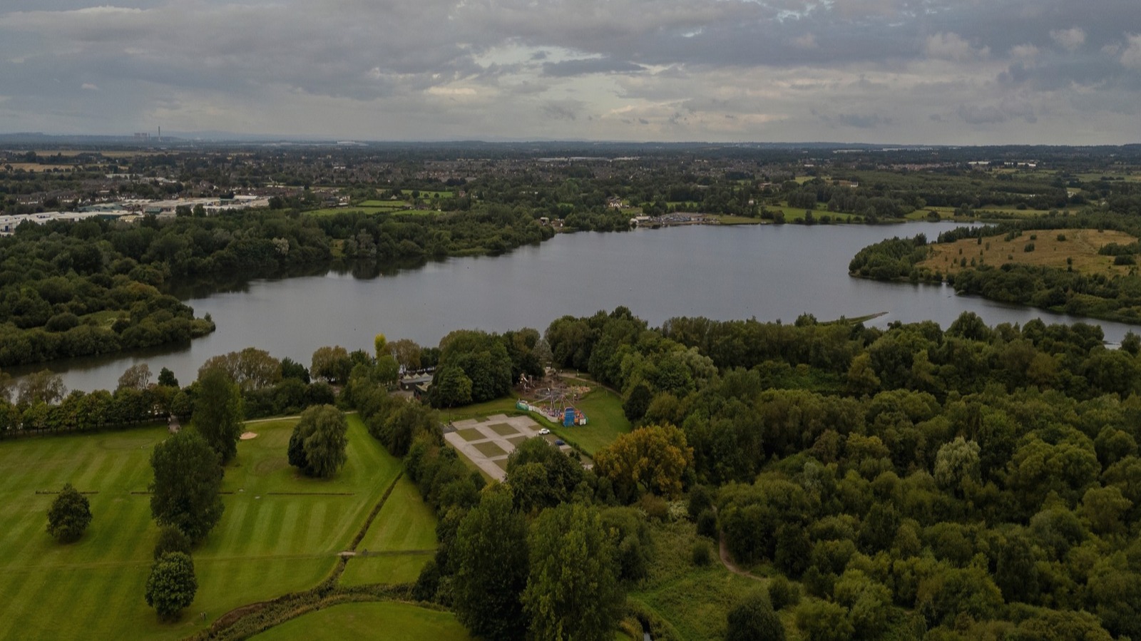 Sandwiched Between Liverpool And Manchester Is A Scenic Lake Escape With Swimming, Boating, And Trails