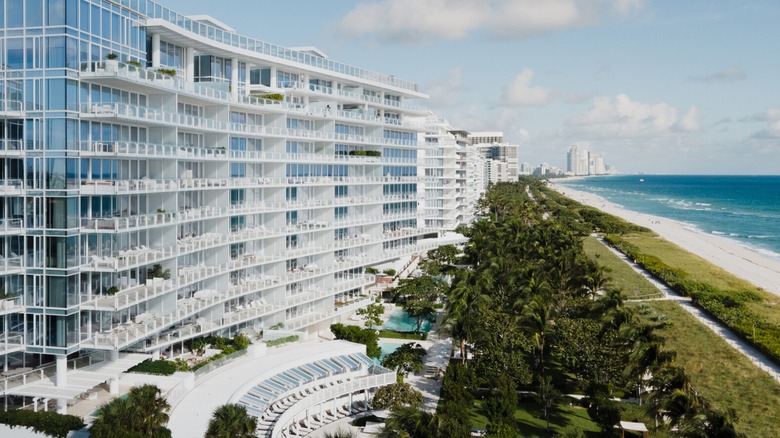 Exterior view of the Four Seasons Hotel at the Surf Club