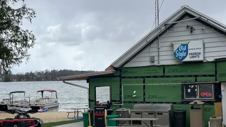 Harbour Lights on Lake Ellen in Cascade, Wisconsin