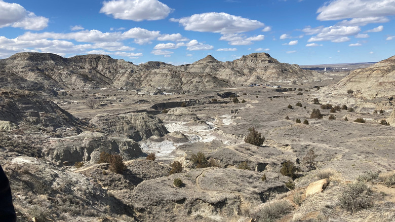 Badlands in Makoshika State Park, Glendive, Montana