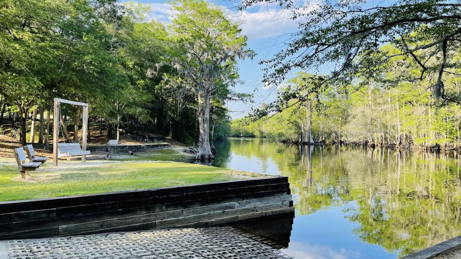 Sandwiched Between Myrtle Beach And Fayetteville Is An Underrated State Park With Camping, Fishing, And Paddling