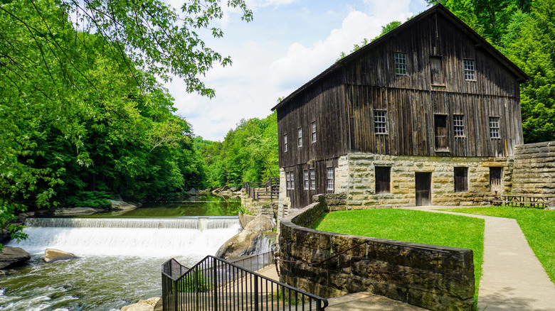 A view of McConnell's Mill near Portersville, PA