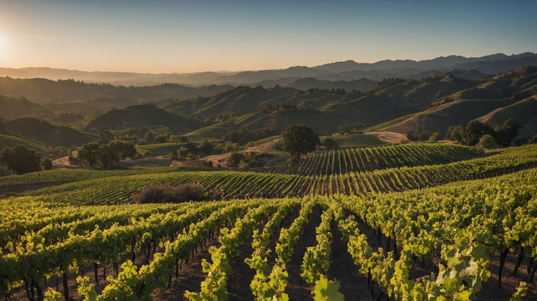 Vineyards in Napa Valley