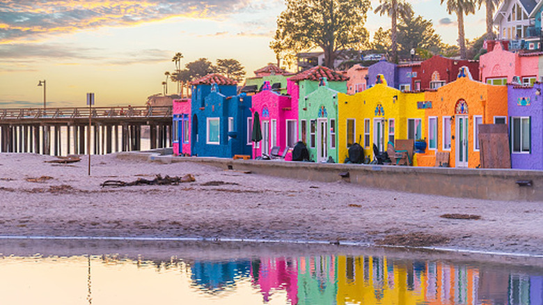 A view of the beach town of Capitola's beachfront in Santa Cruz County