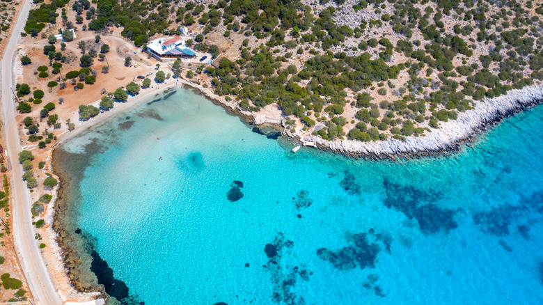 Platos Gioalos beach in Lipsi
