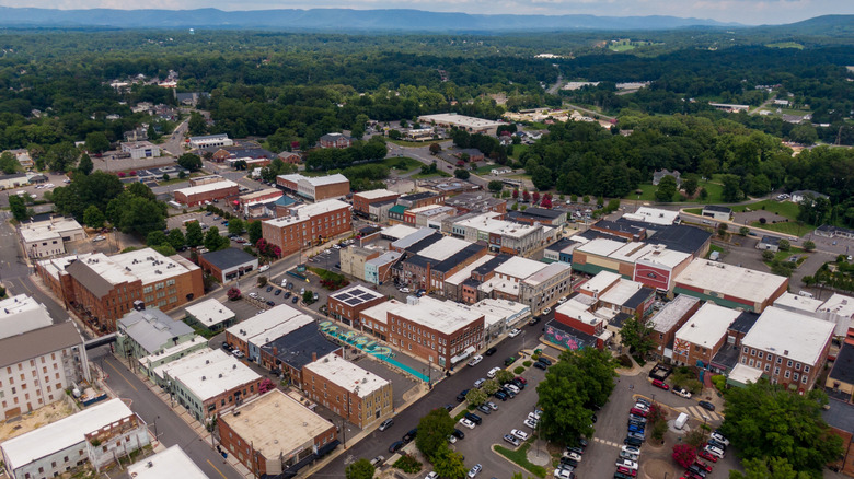 Downtown Mount Airy, North Carolina