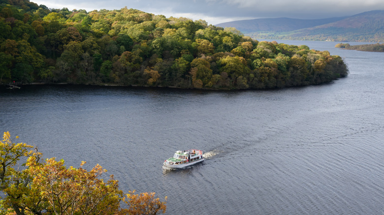 Waterbus service across Scotland's Loch Lomond