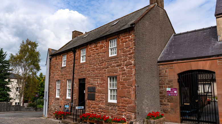 The Robert Burns House in Dumfries, Scotland