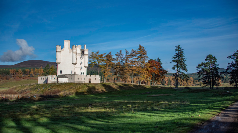 Braemar Castle in the Highlands of Scotland