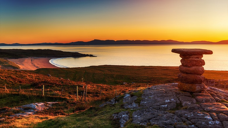 Sunset in Gairloch, Scotland