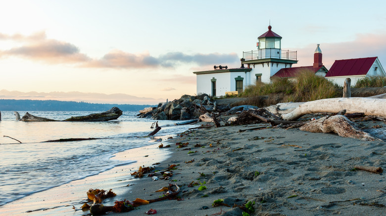 West Point Lighthouse in Discovery Park