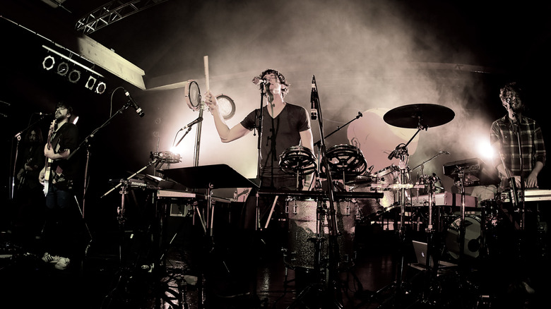 Indie rock musician Gotye performs at Showbox SODO in Seattle, Washington