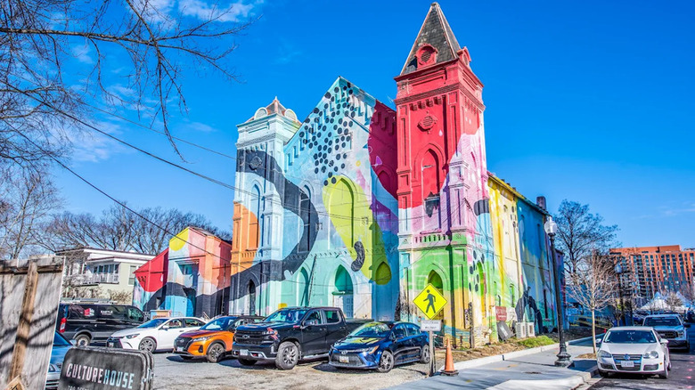 Culture House, a colorful art museum in a former Baptist church, in Washington, D.C.