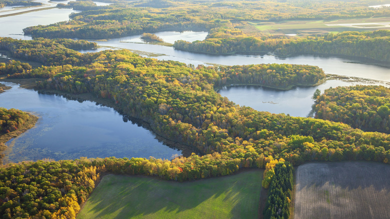 A field in Rural Southeast Minnesota