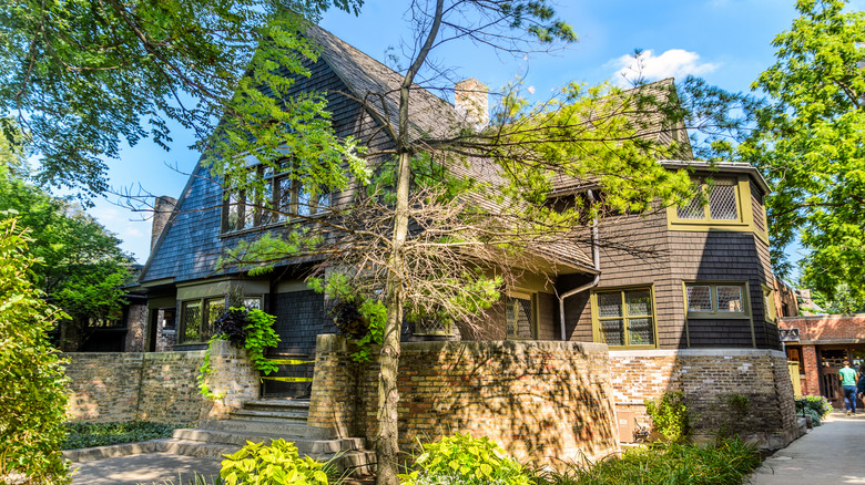 Frank Lloyd Wright's home and studio in Oak Park, Illinois