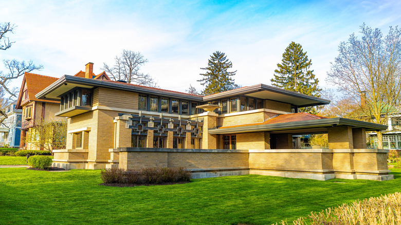 Frank Lloyd Wright's Meyer May house in Grand Rapids, Michigan.