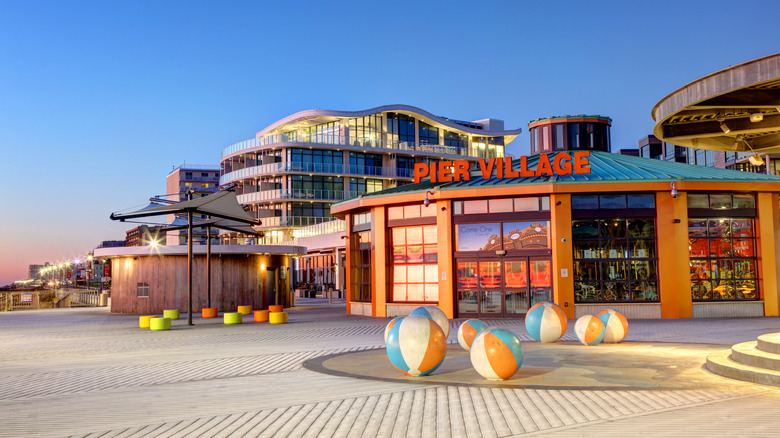 Pier Village on Long Branch boardwalk