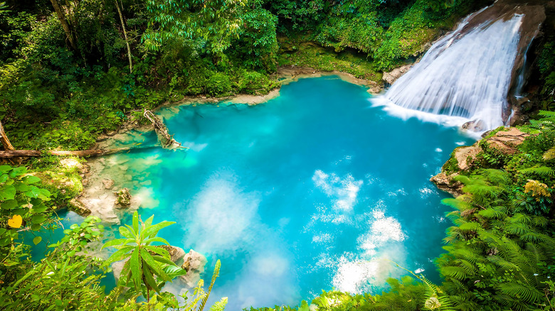 Blue Hole in Jamaica