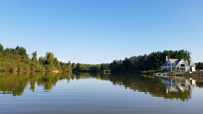 The pond at Wellington Reservation