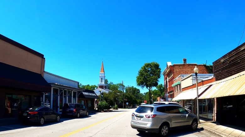 Street view of Tallapoosa, Georgia