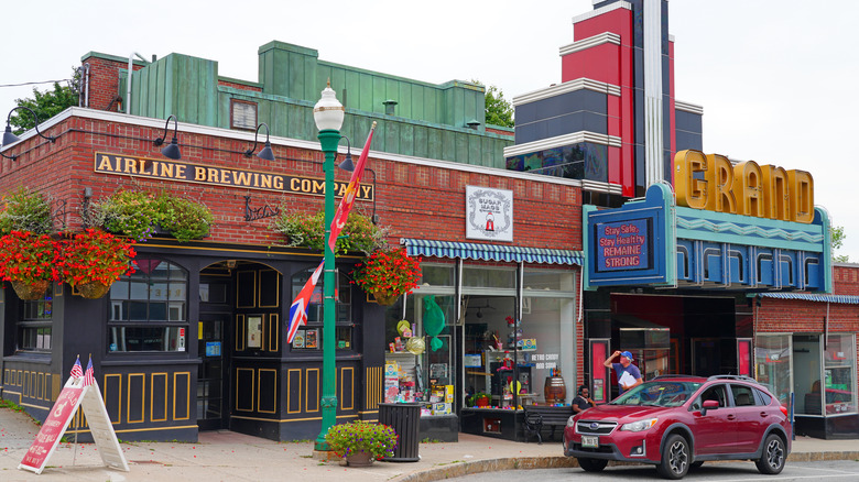 The Grand Theater in Ellsworth, Maine