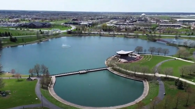 Centennial park in Munster Indiana