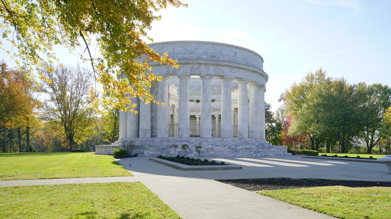 The Warren G. Harding Memorial in Marion, Ohio