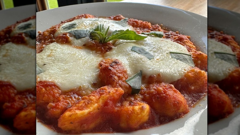 Gnocchi alla sorrentina from Bucci's Italian Scratch Kitchen in Marion, Ohio