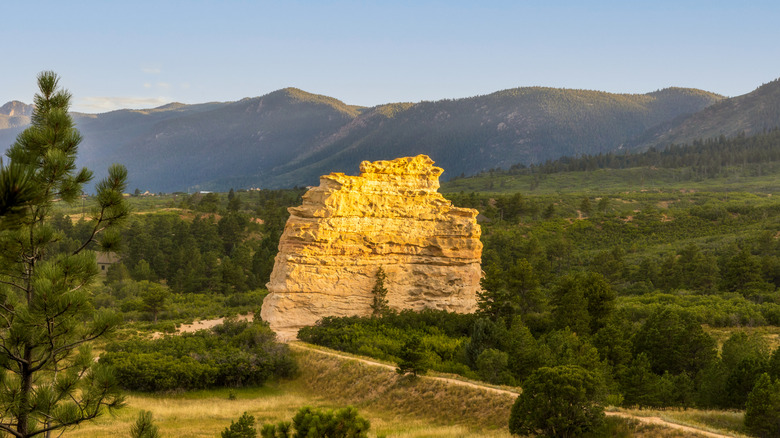Monument Rock in Monument, Colorado