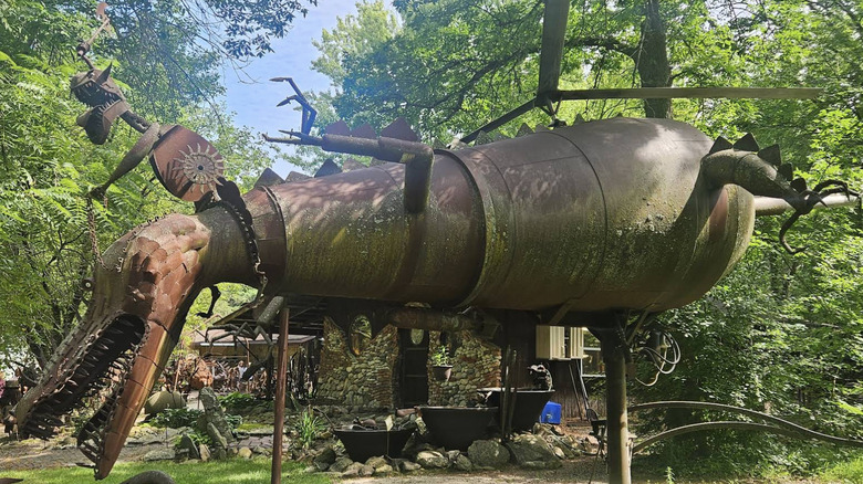 A quirky and unconventional creation at Jurustic Park, Marshfield, Wisconsin