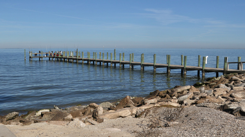 Texas City Dike boardwalk