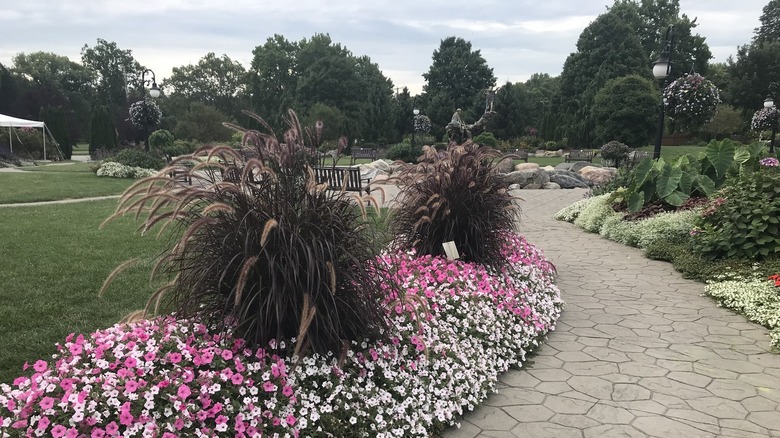 Gardens in Marion, Indiana's Matter Park