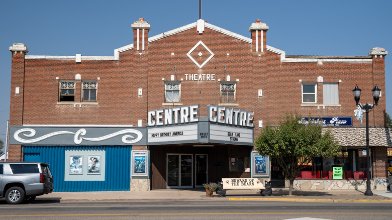 Exterior of Centre Theatre in Montpelier