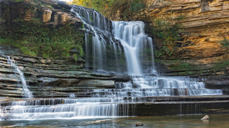 Cummins Falls in Cookeville, Tennessee
