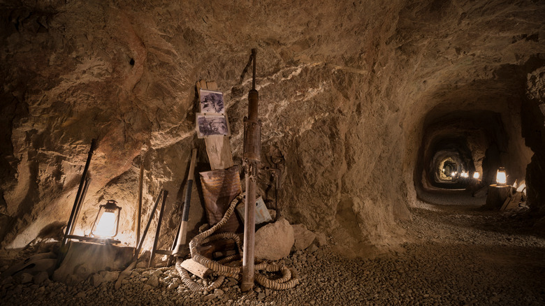 A mine near Searchlight, NV