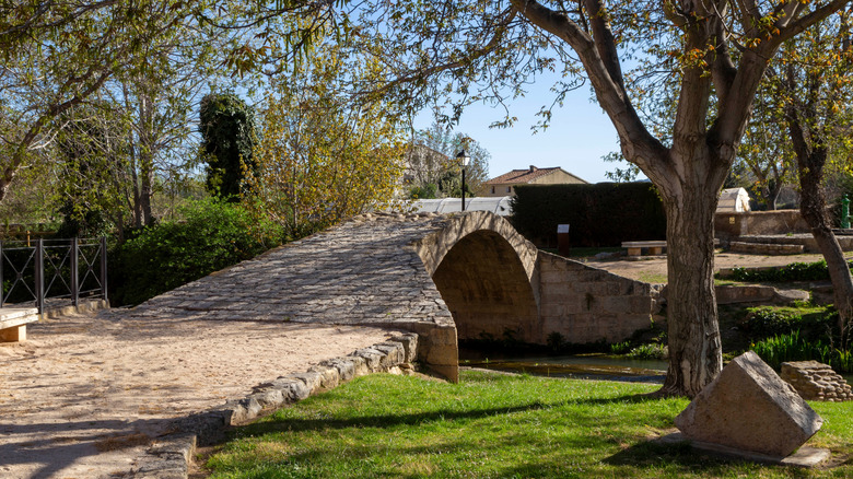 Calamocha's stone Roman bridge