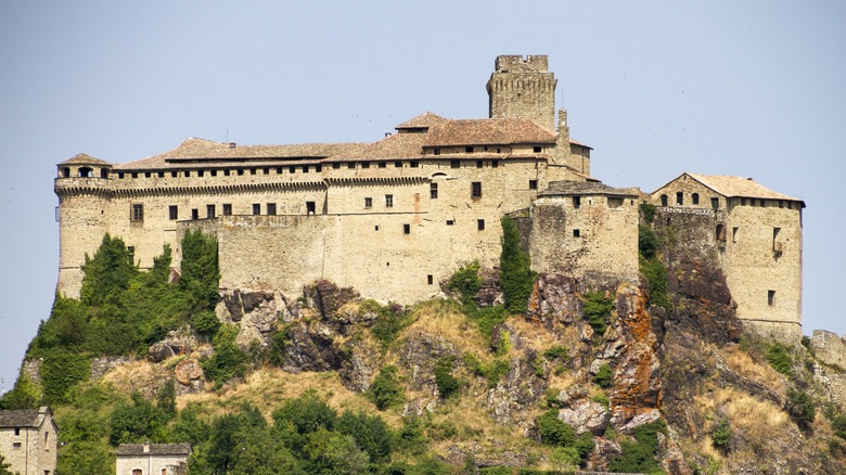 A castle in Borgo Val di Taro